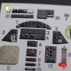 KELIK K48087 TBF-1C interior 3D decals for Academy kit 1/48
